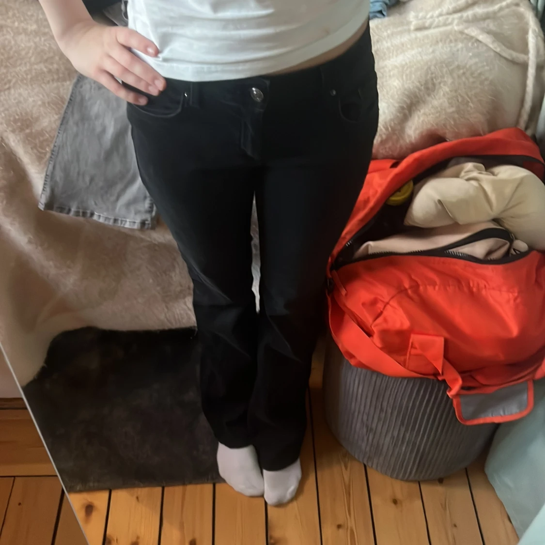 Svarta bootcut jeans från Pepe Jeans - 3