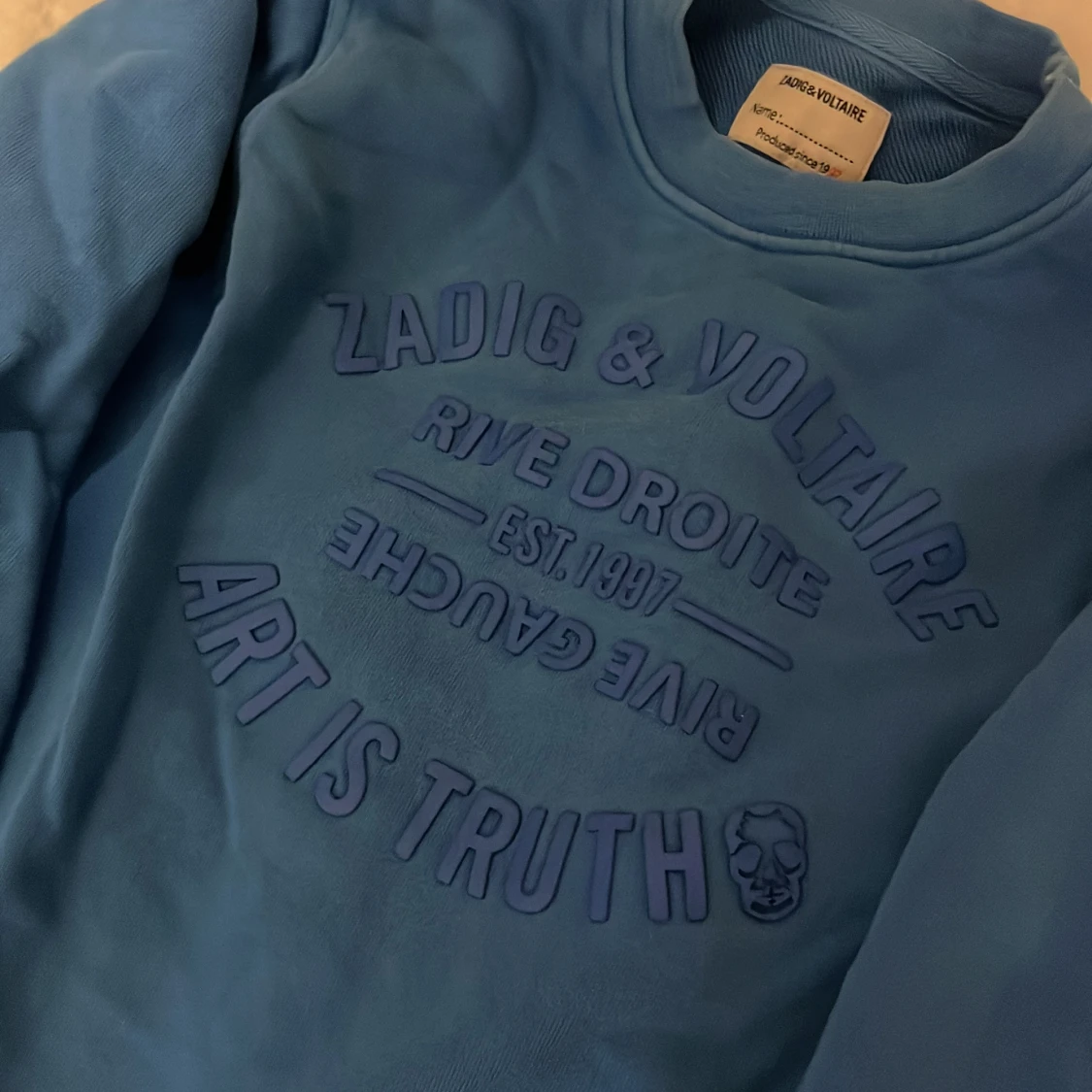 Blå sweatshirt från Zadig & Voltaire - 2