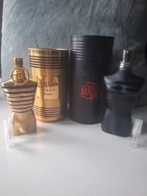 Jpg ultra male + le male elixir 2ml sampels - Säljer sampels på dessa två. Du får en sampel på ultra male (2ml) och en sampel på le male elixir (2ml)