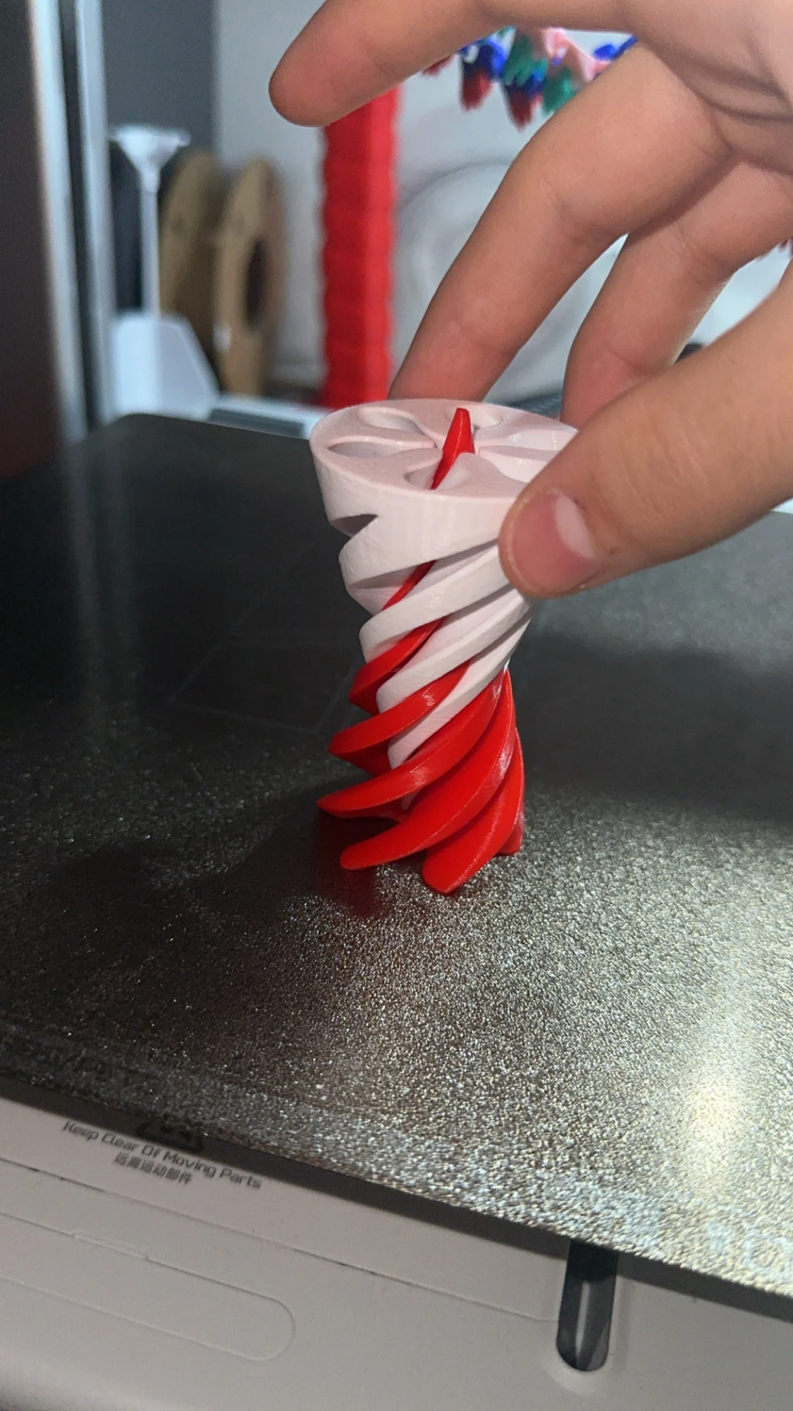 3D-Printad Fidget Spiral Kon - 2