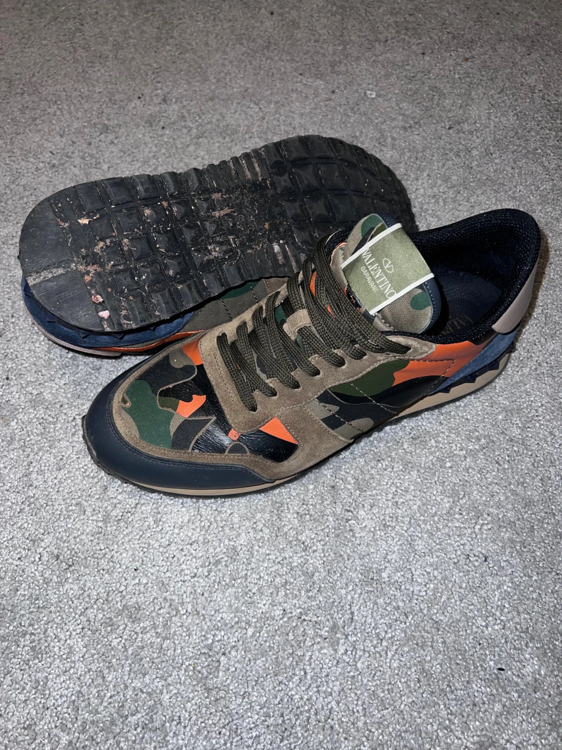 Valentino Rockrunner camo sneakers