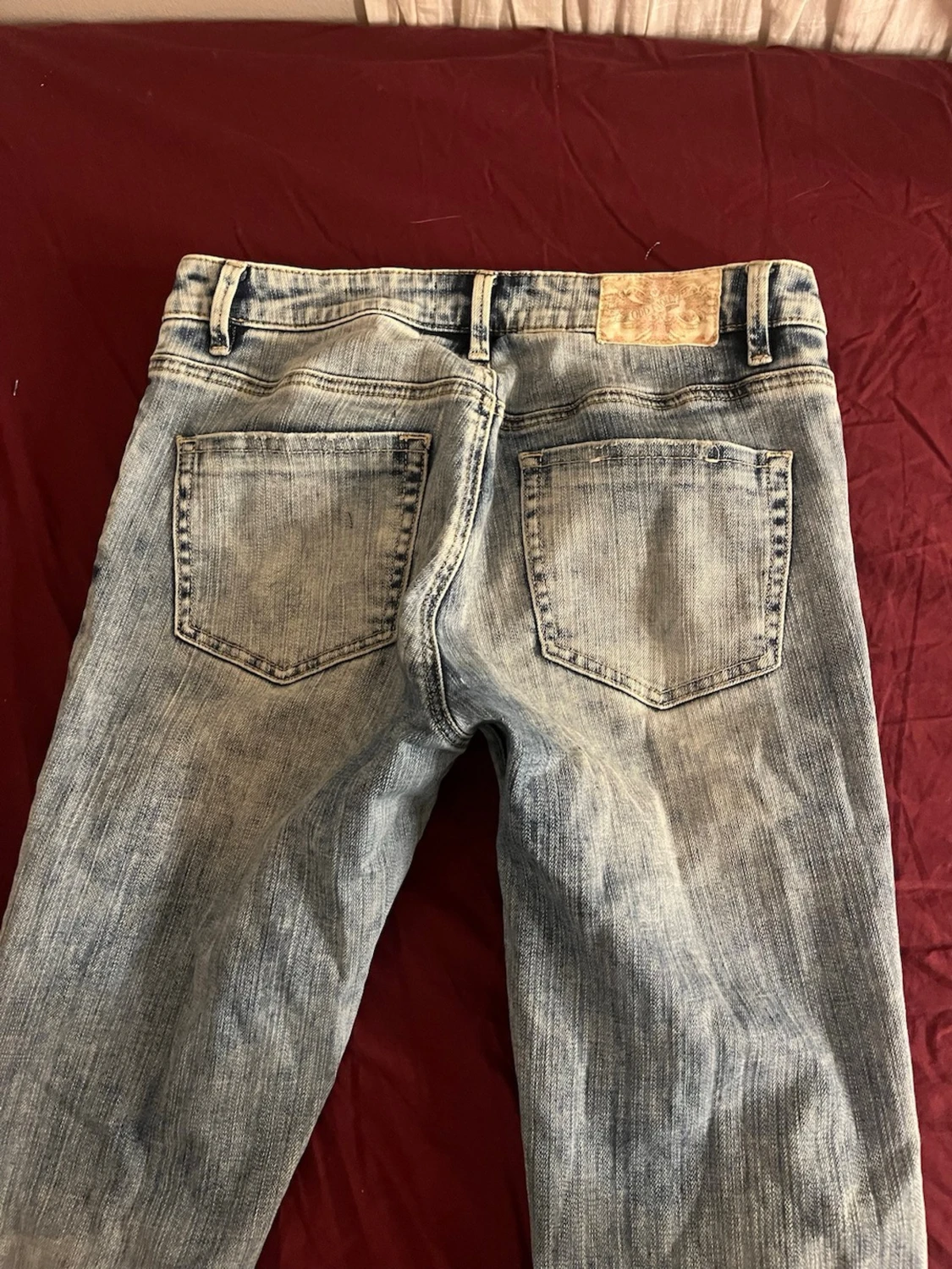 Lågmidjade Odd Molly jeans med hål - 2