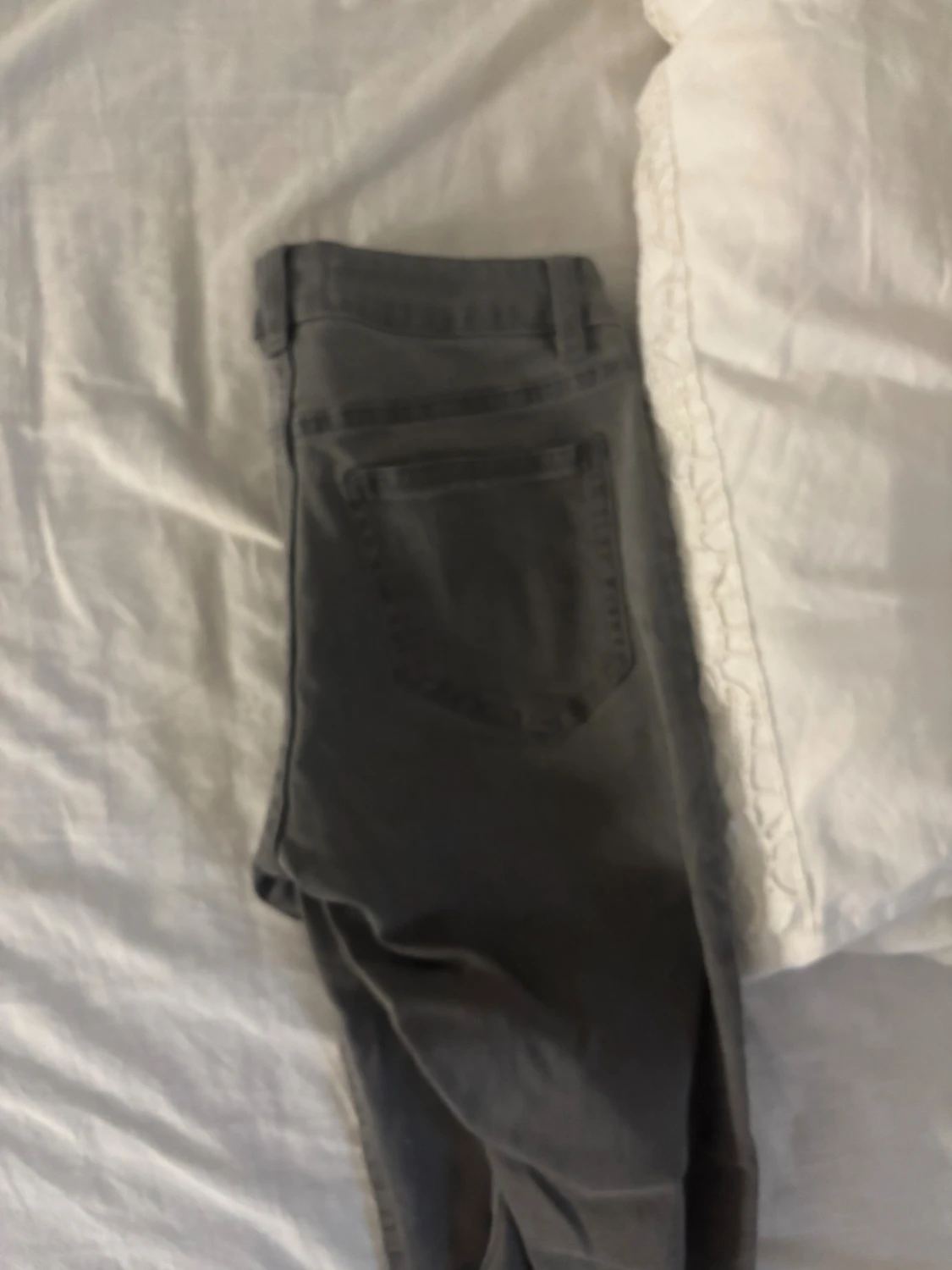 Grå bootcut jeans - 1