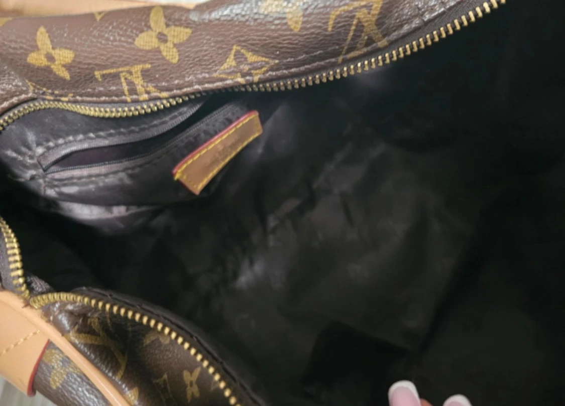 Brun/beige Monogram handväska - 4