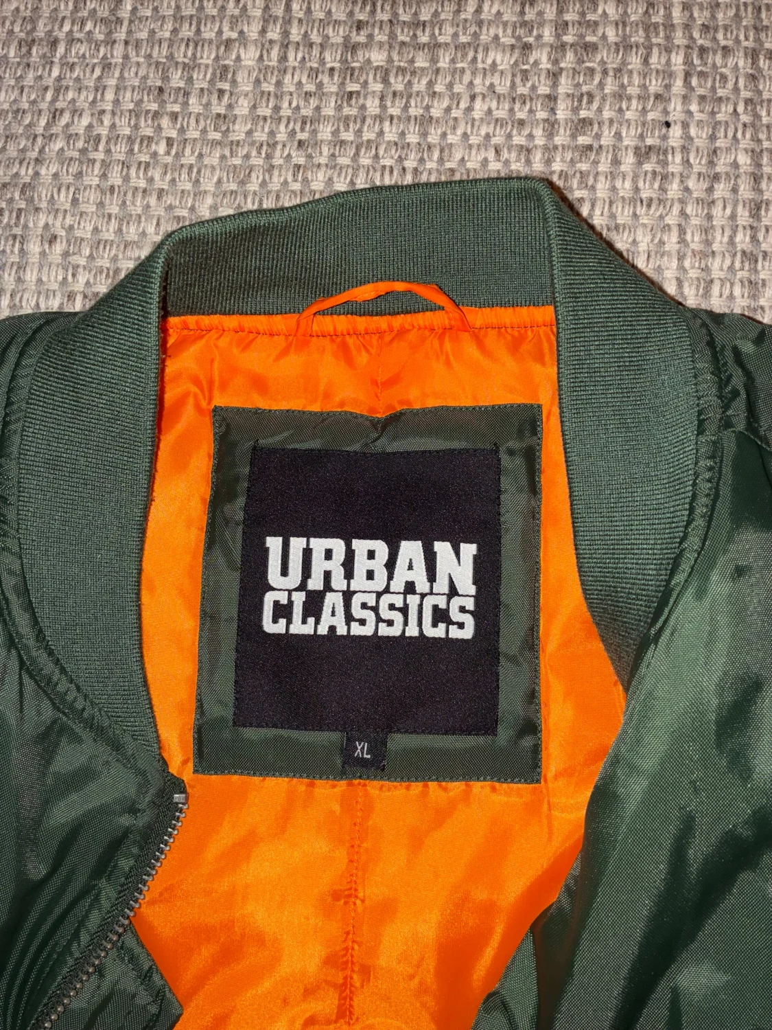 Grön bomberjacka Urban Classics XL - 1