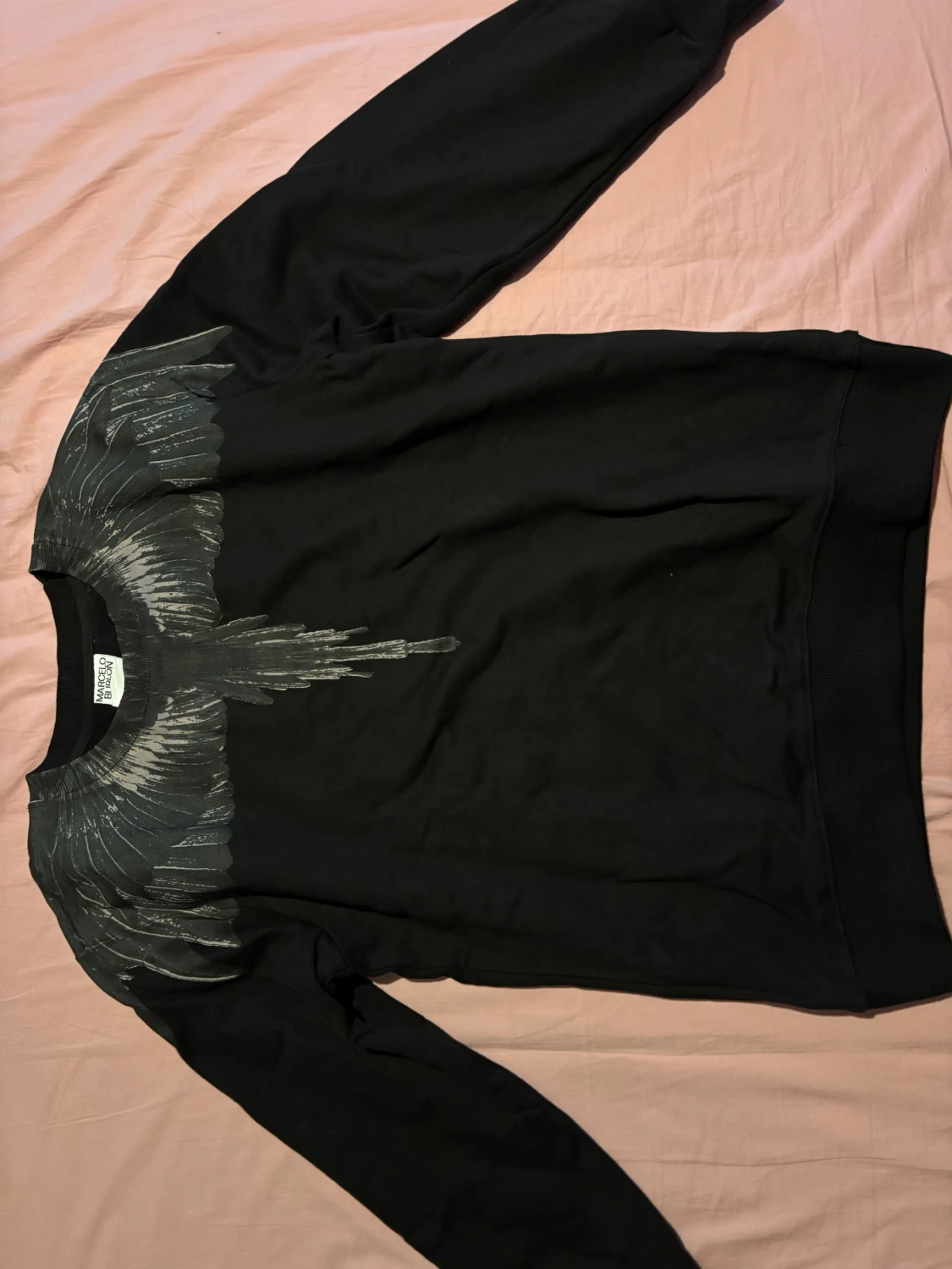 Svart sweatshirt från Marcelo Burlon