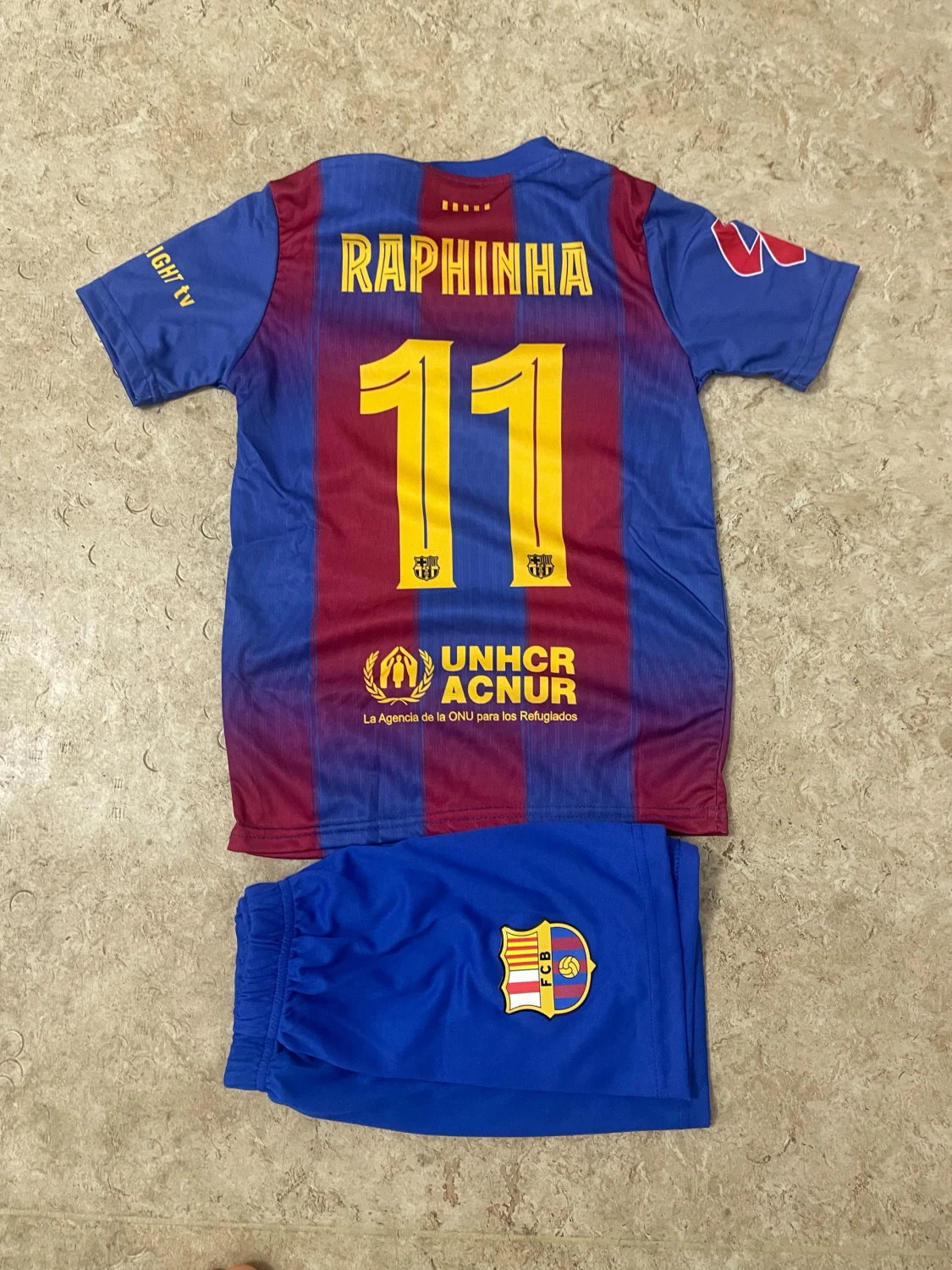 FC Barcelona Raphinha matchställ Nike - 1