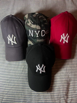New York New Era - 4 Kepsar  - 4 snygga kepsar tillsammans! Perfekt för dig som vill ha variation eller samla favoriter