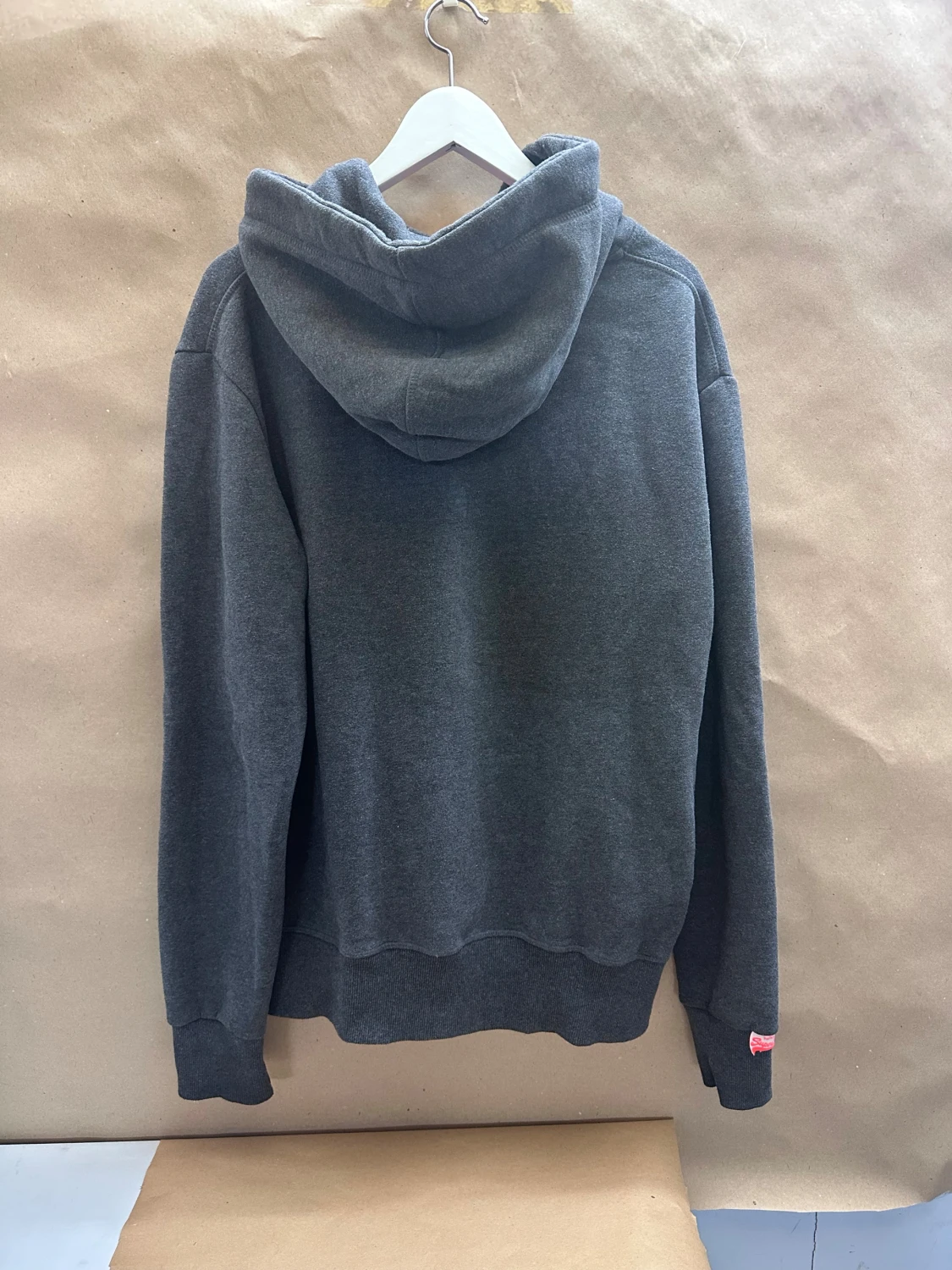 Grå superdry hoodie - 2