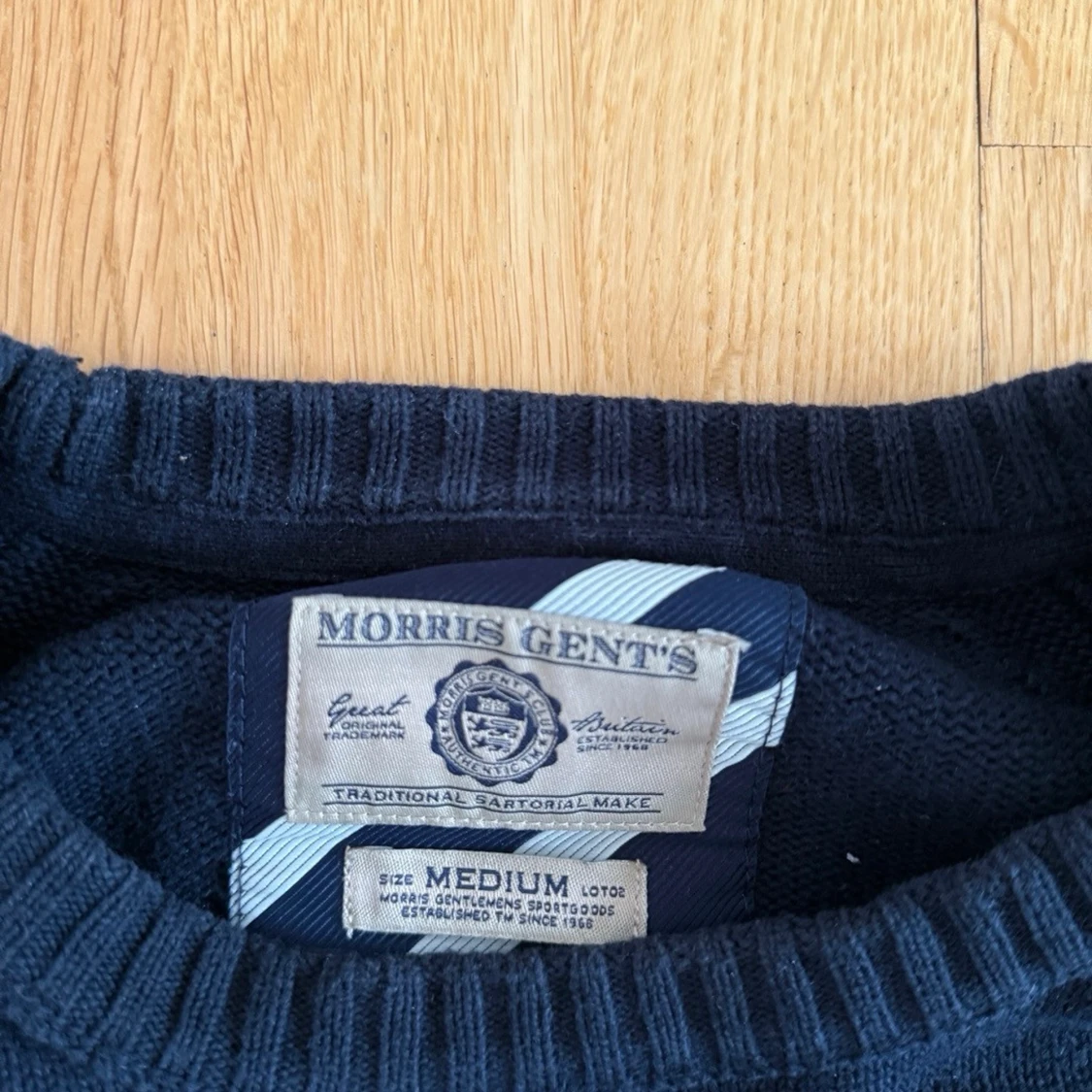 Mörkblå Morris tröja  - 3