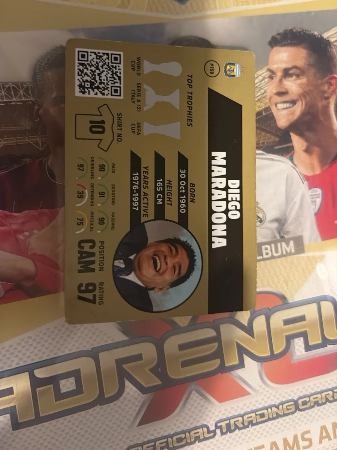 Adrenalyn XL Diego Maradona kort - 1