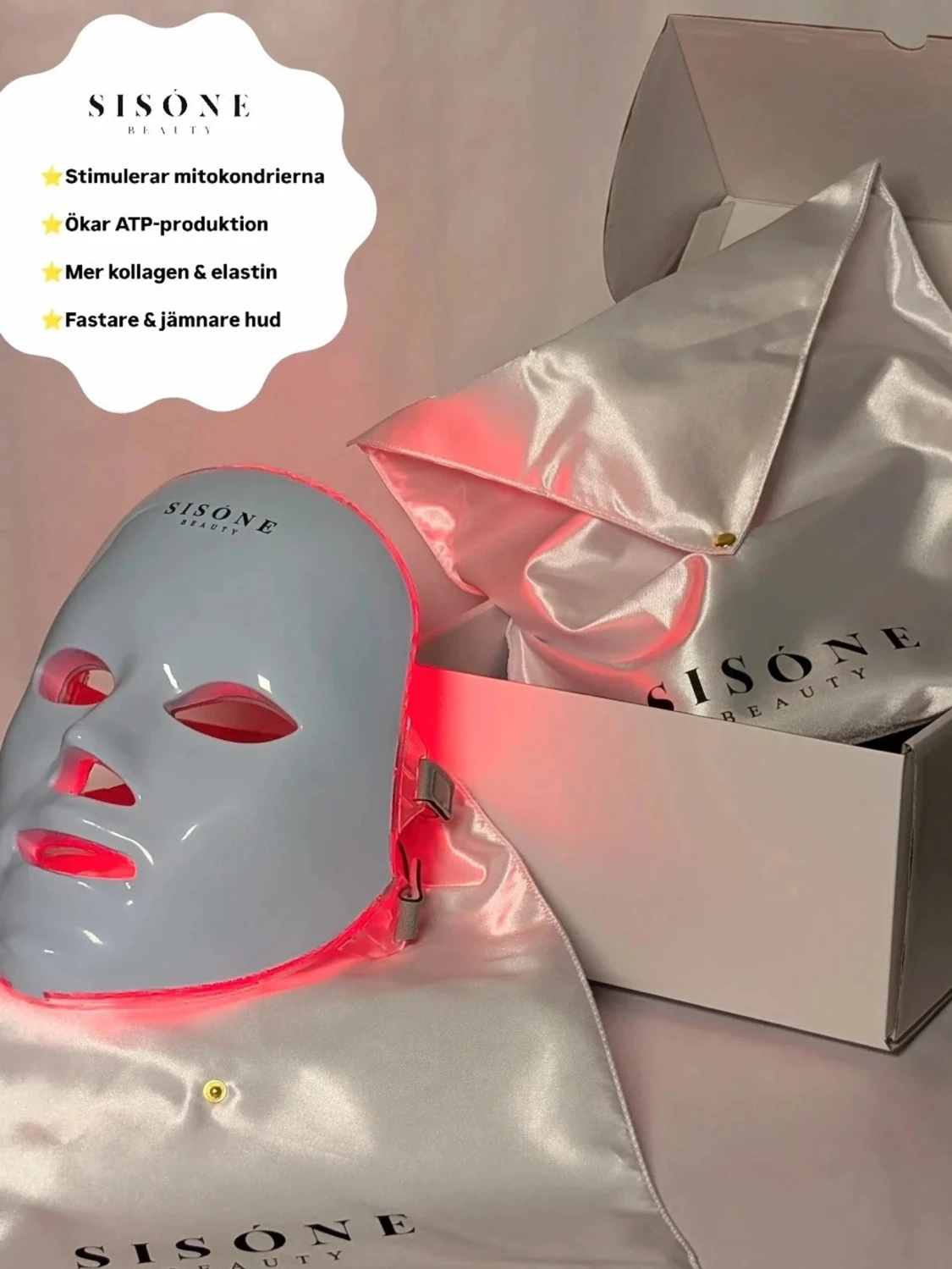 LED-mask från SISONE Beauty - 1