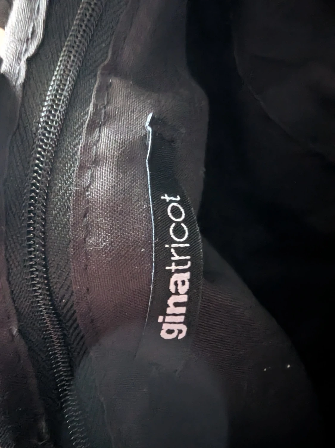 Svart flätad handväska i syntet - 2