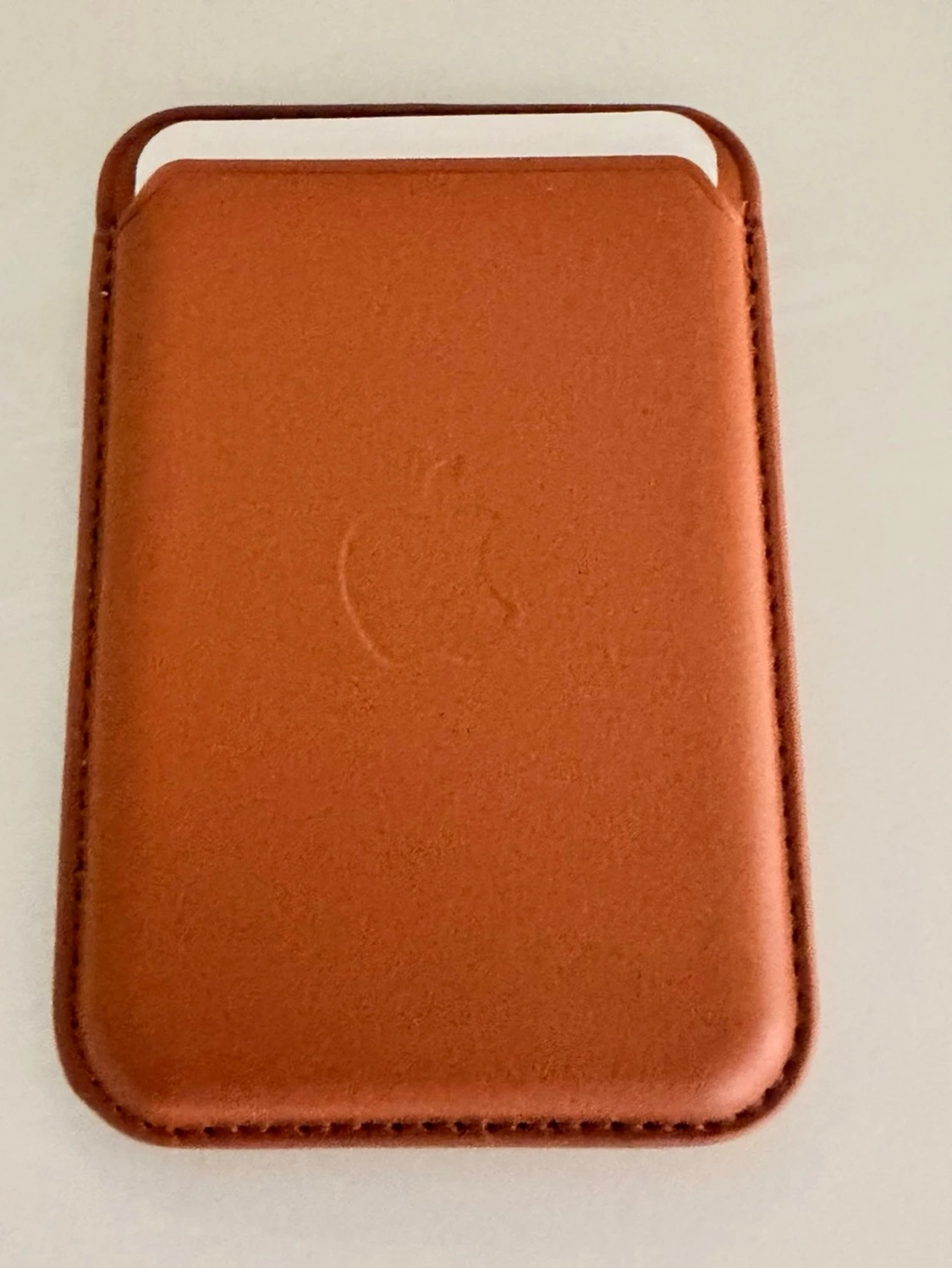 Apple iPhone Läder Wallet Plånbok med MagSafe Brown / Brun - 1