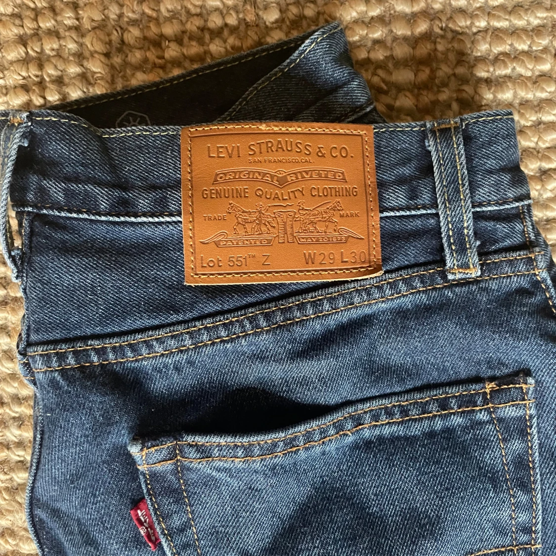 Levi's 551 blå jeans W29 L30 - 1