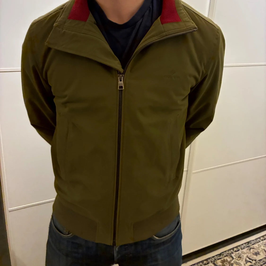 Olivgrön vindjacka från GANT - 3