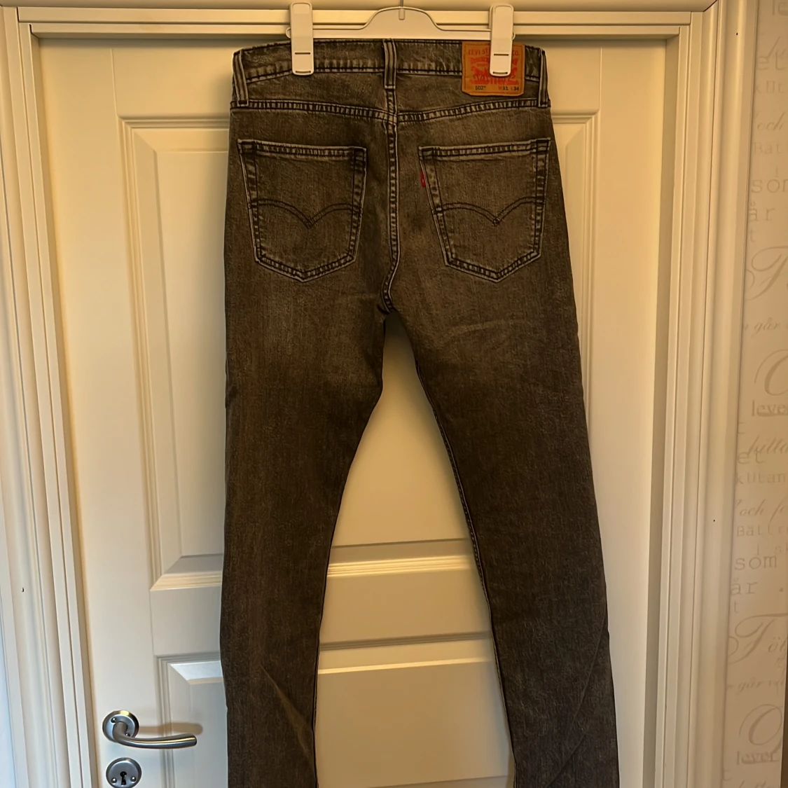 Levi's 502 grå jeans straight fit - 1