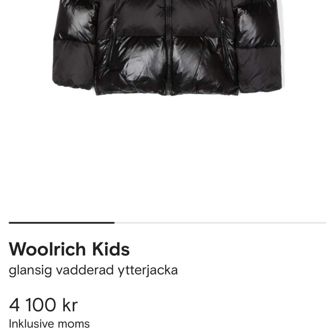 Svart dunjacka från Woolrich - 4