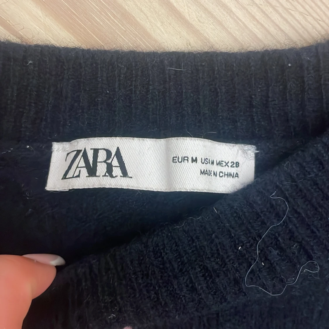 Randig stickad tröja från Zara - 1