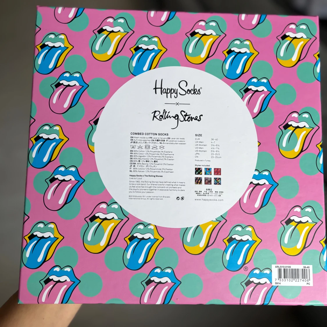 Happy Socks x Rolling Stones strumpbox - 2