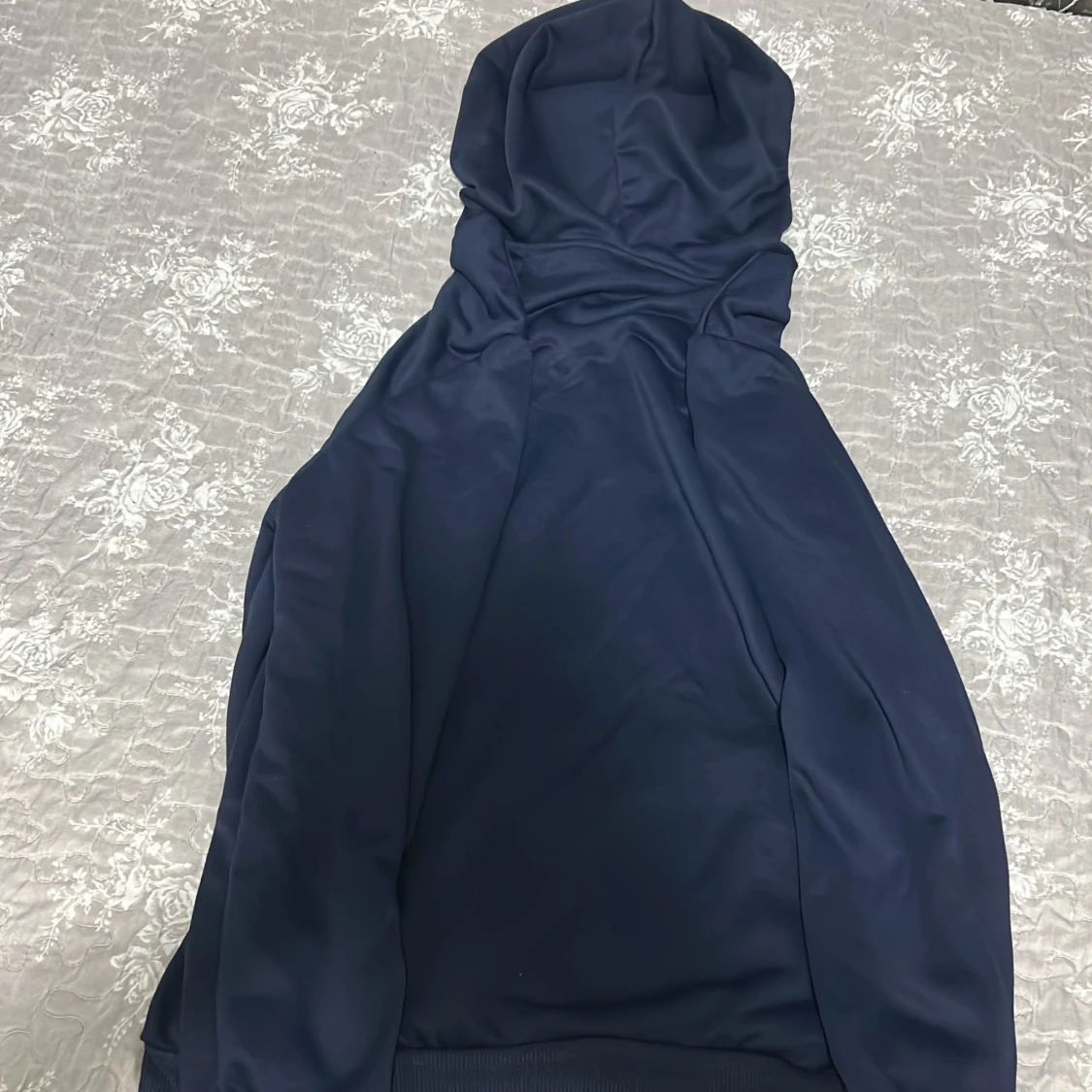 Marinblå HOODRICH hoodie med tryck - 2