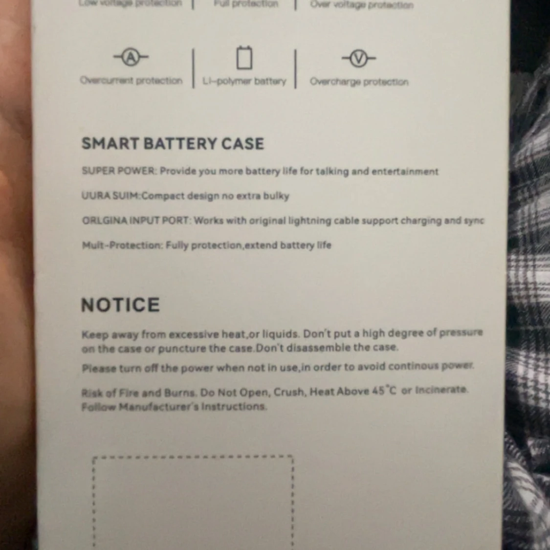 Power Case 6800mAh för iPhone12/12Pro - 4