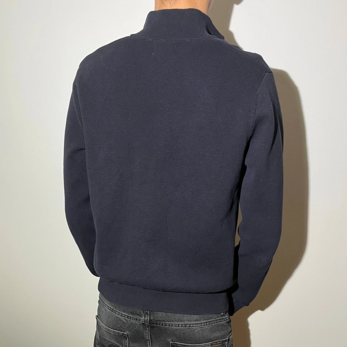 Mörkblå fullzip från Bläck - 4