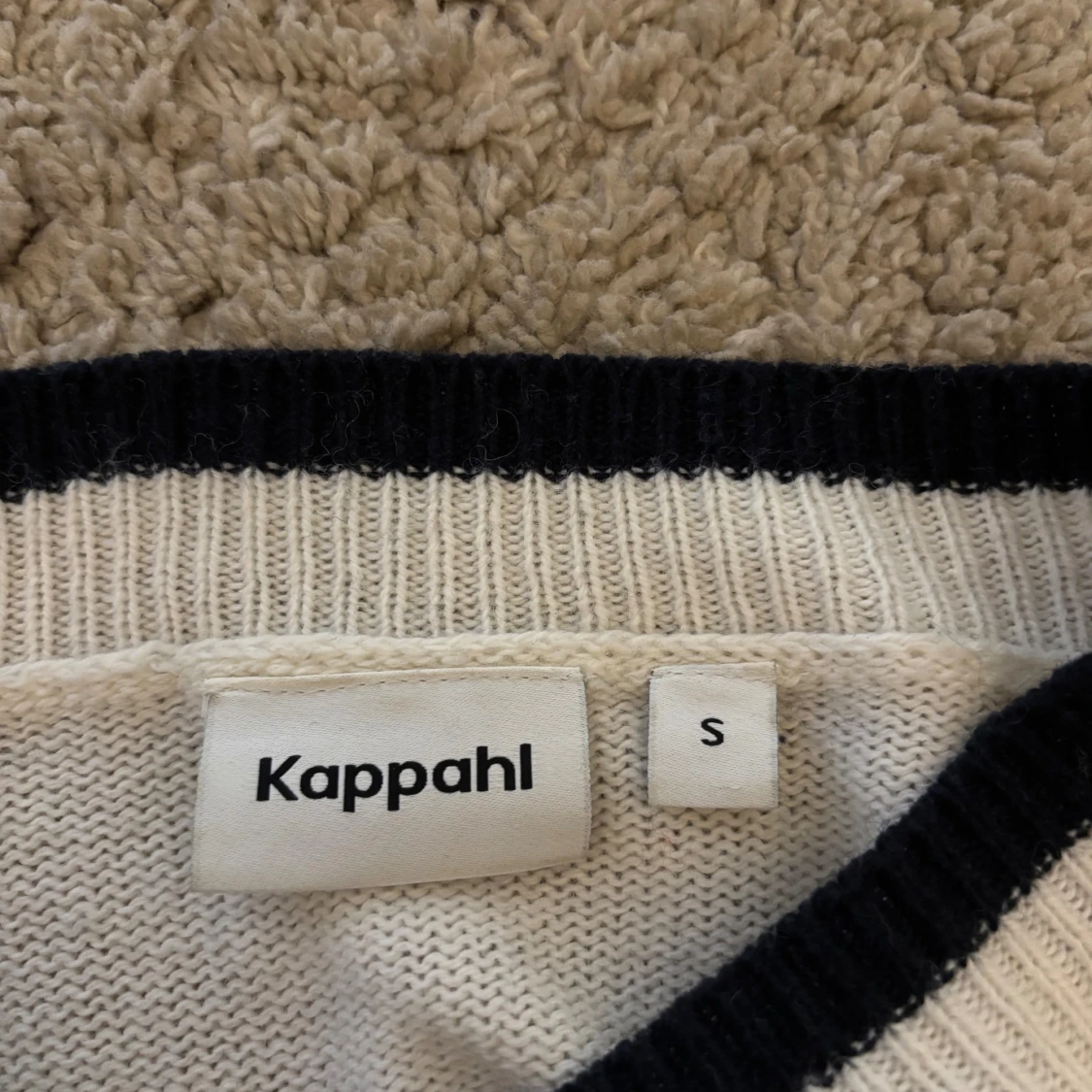 Randig stickad tröja från Kappahl - 1