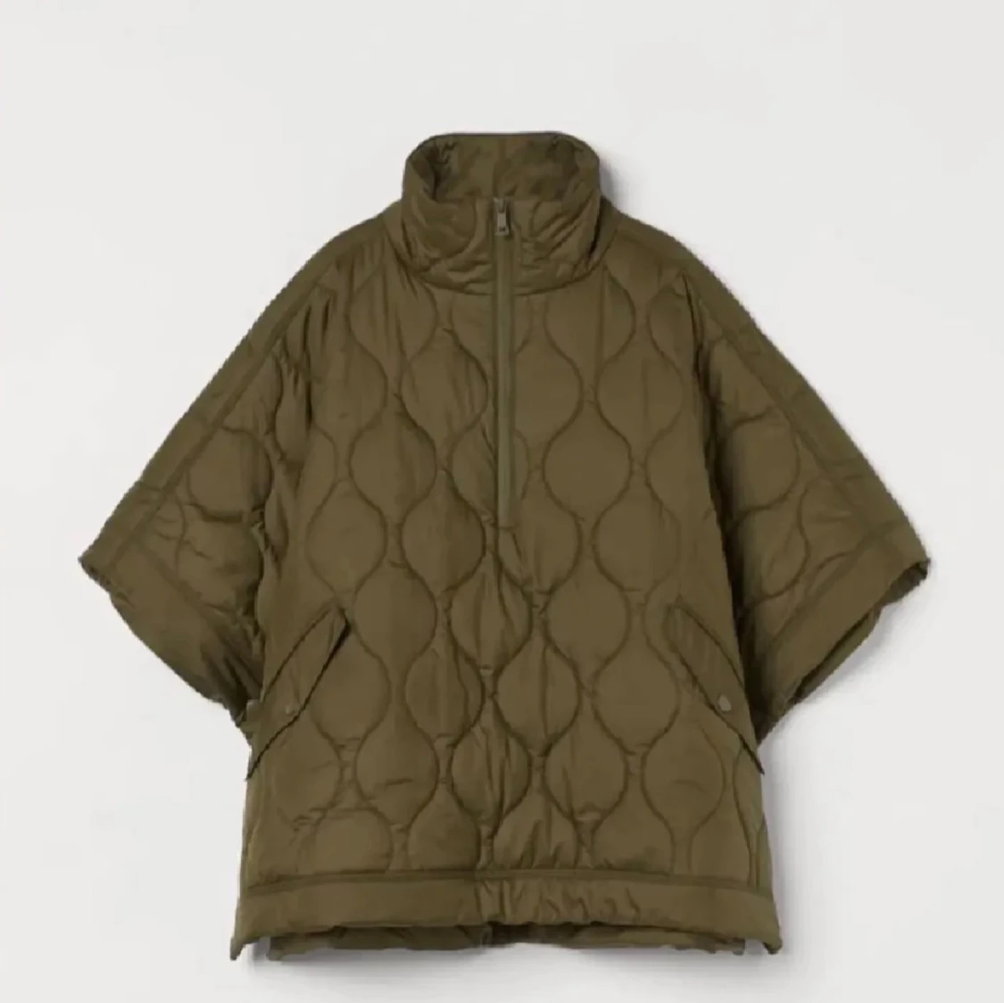 Grön poncho H&M  - 1