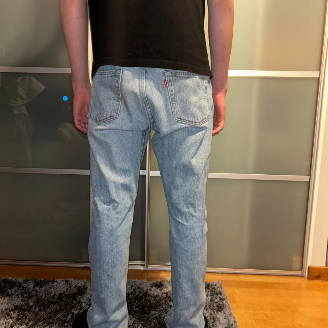Levi's 501 ljusblå jeans straight fit - 1