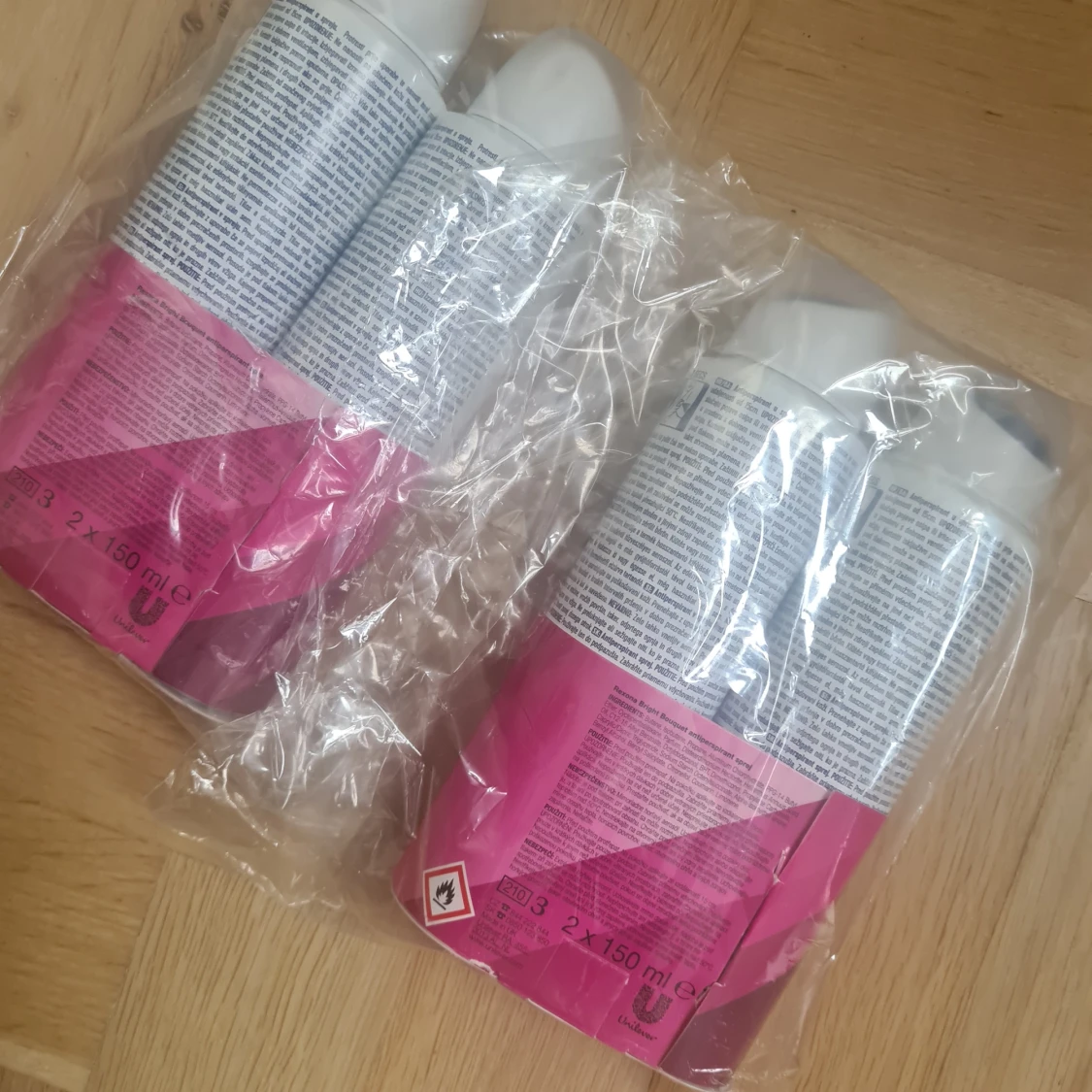 Rexona Bright Bouquet Antiperspirant Spray 2x150ml  - 1