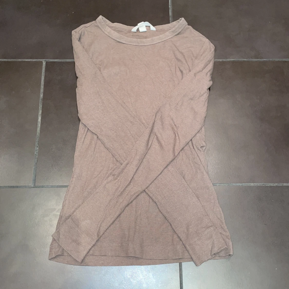 Brun långärmad tröja från H&M - 1