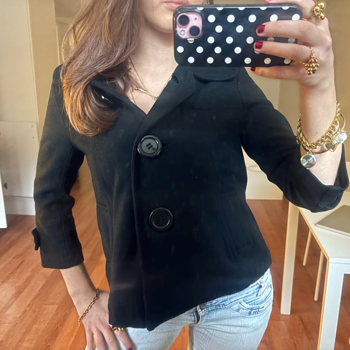 Trekvartsärmad kappa - 1