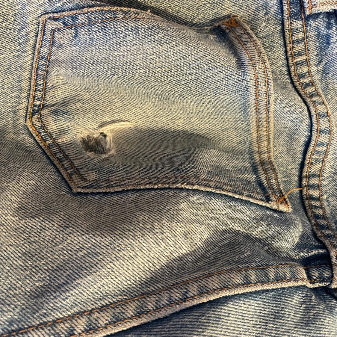 Blåa Abrand Jeans - 4