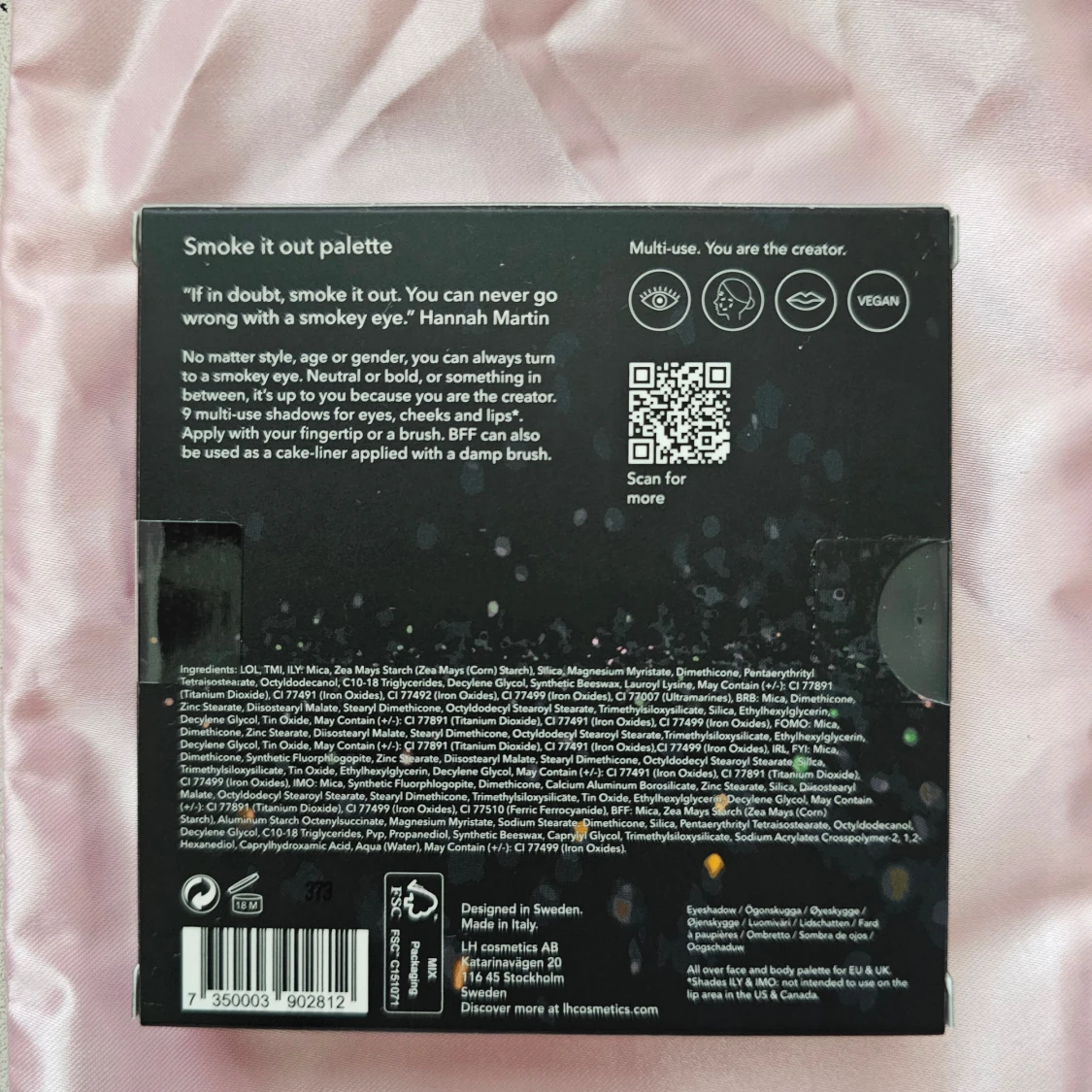 LH cosmetics Smoke it out palette 9g - 2