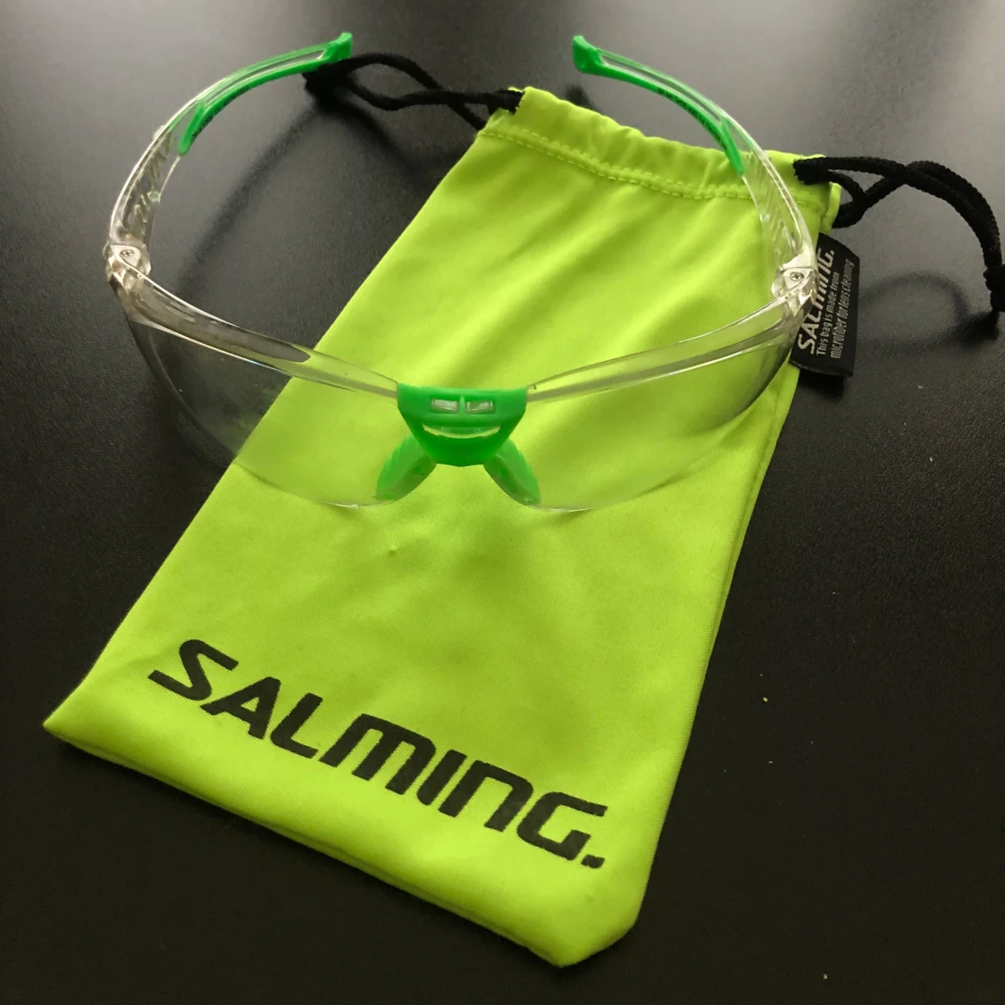 Salming sportglasögon med gröna detaljer - 1