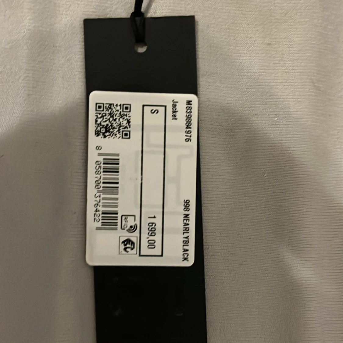 Svart pufferjacka från Replay, stl S - 2