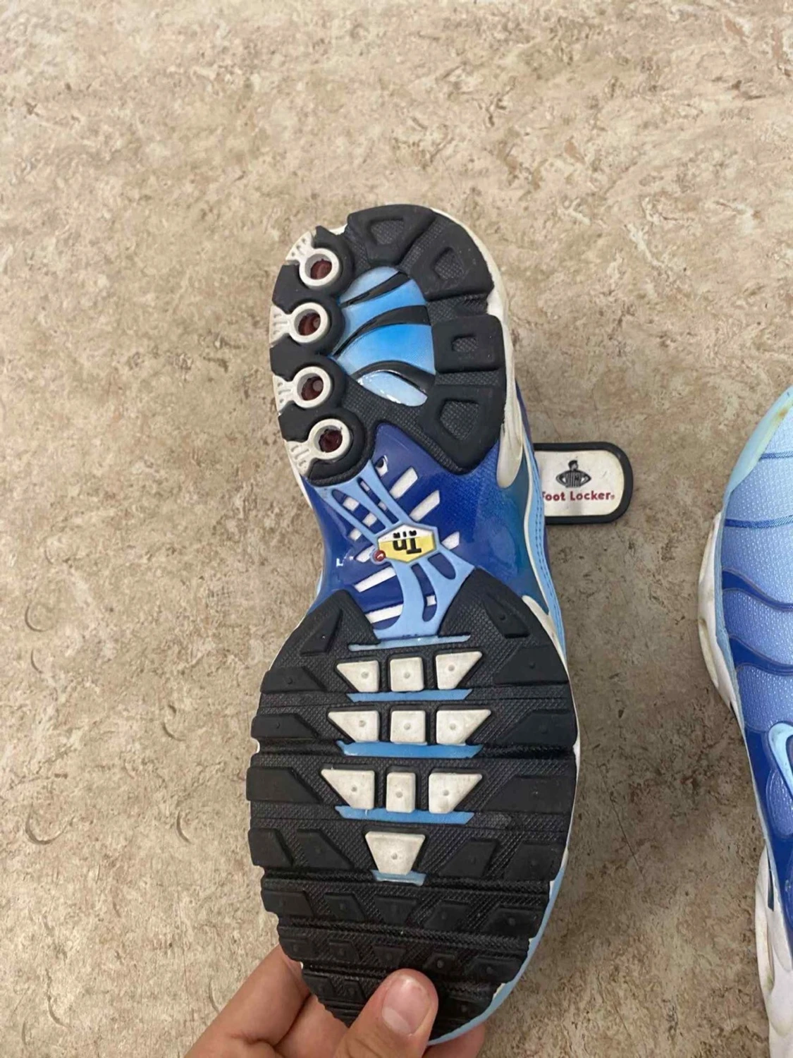 Nike Air Max Plus blå sneakers - 1