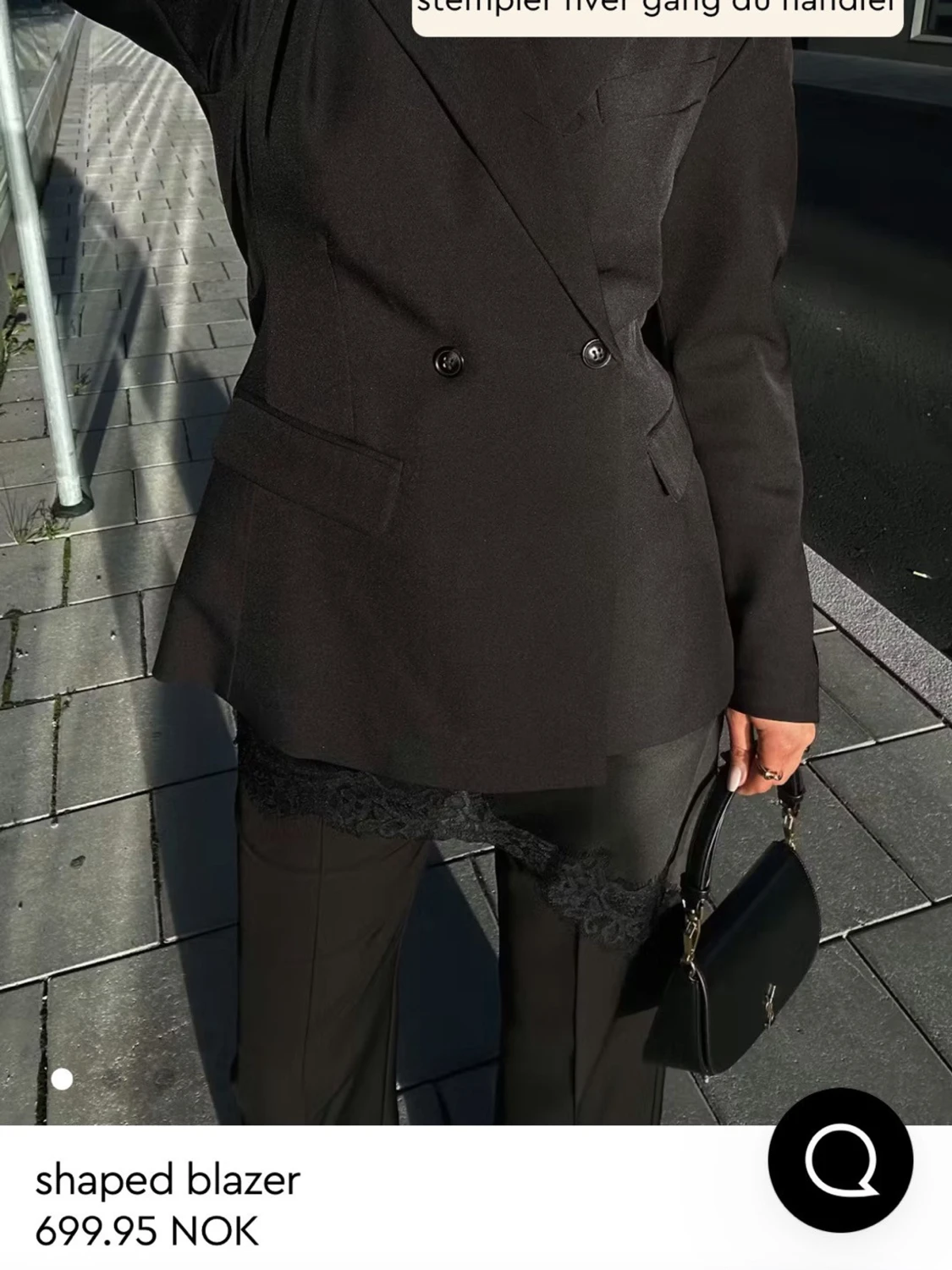 Söker Shaped blazer Gina tricot söker - 1