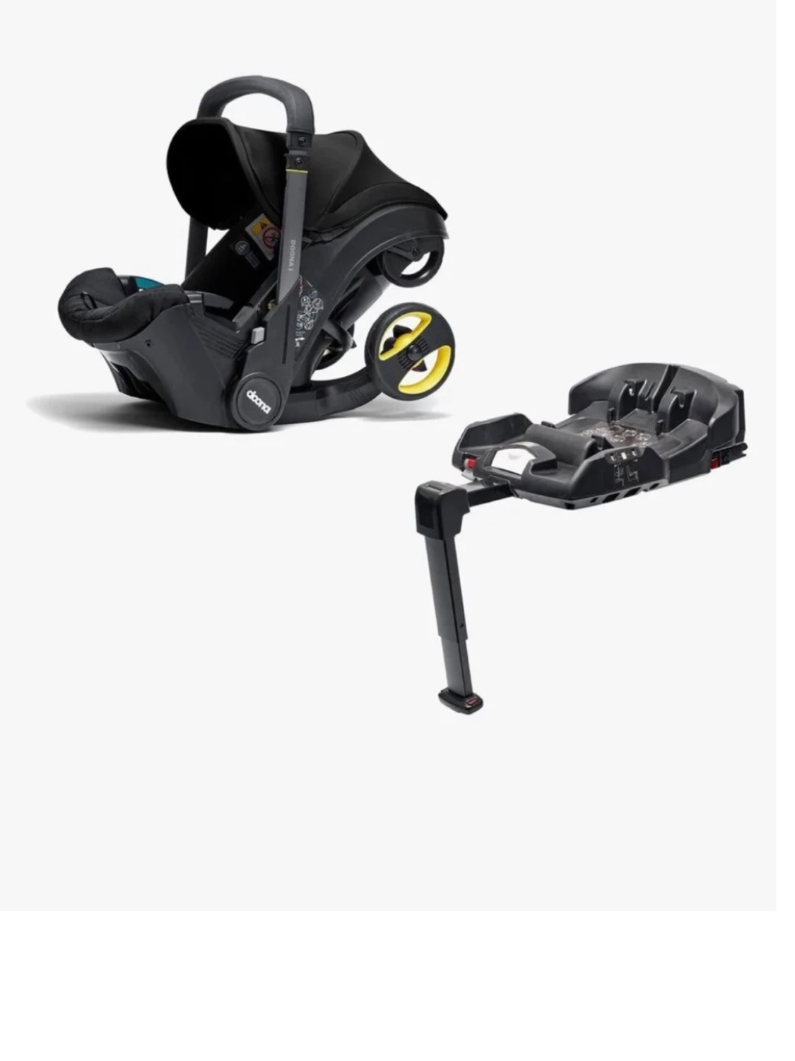 Doona i Babyskydd inkl. Isofixbas, Nitro Black - 2