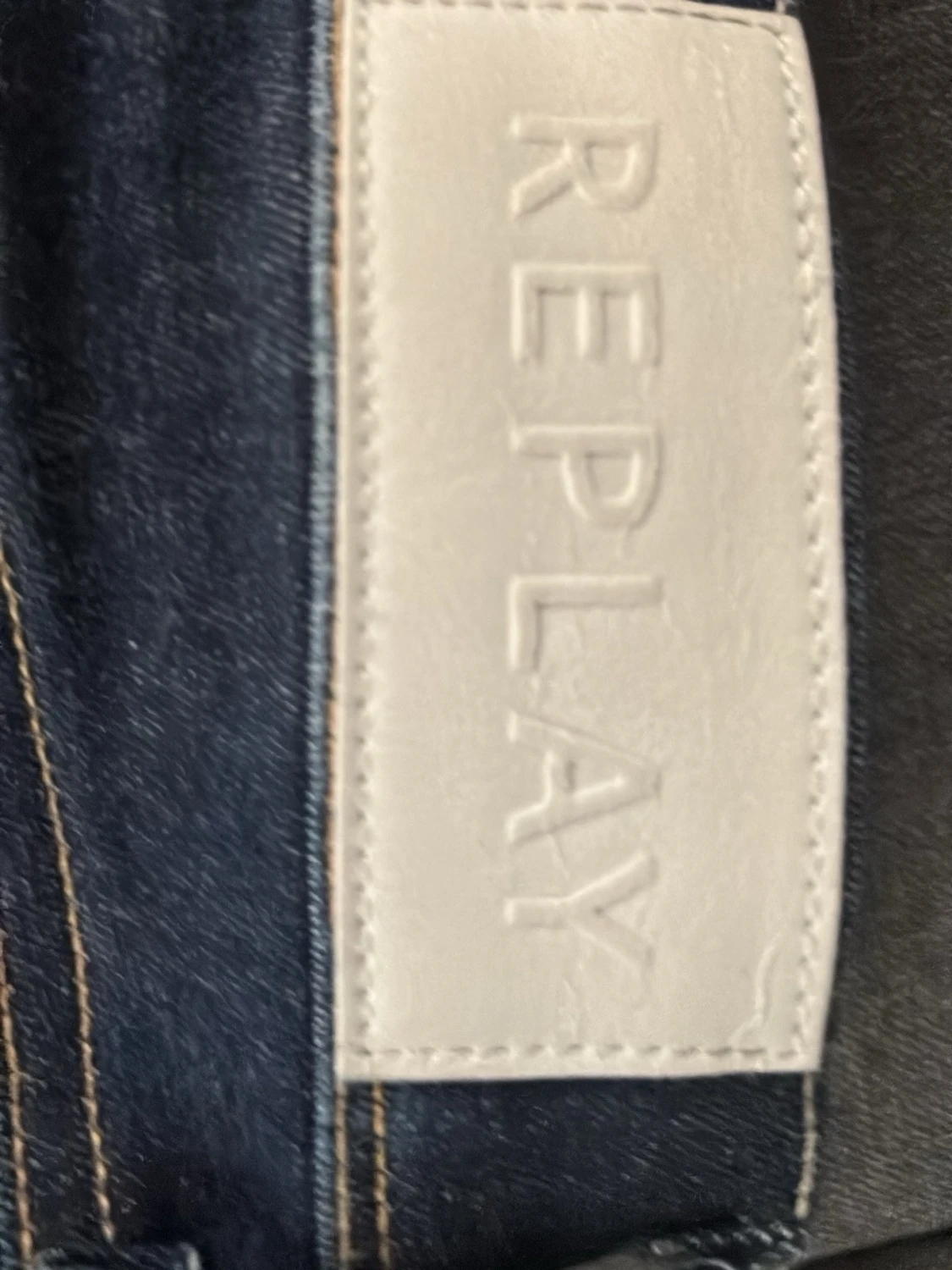 Replay Anbass mörkblå jeans - 3