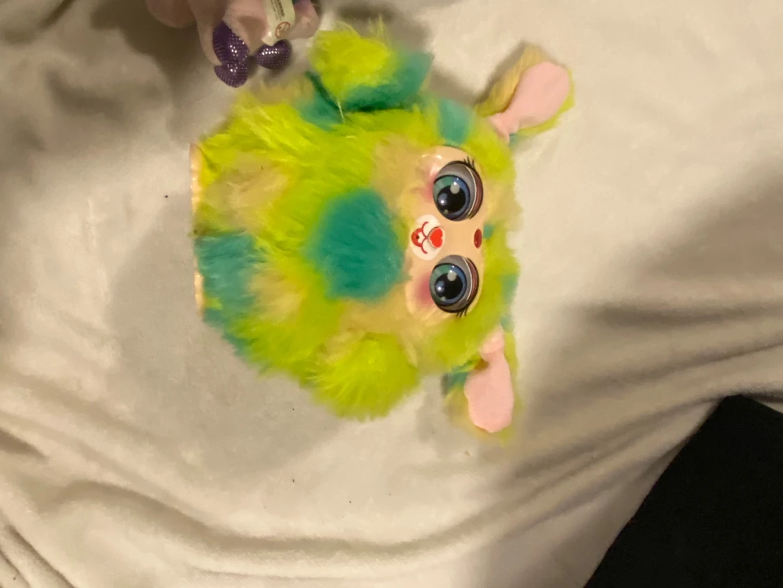 Blå glittrig väst till docka - 4