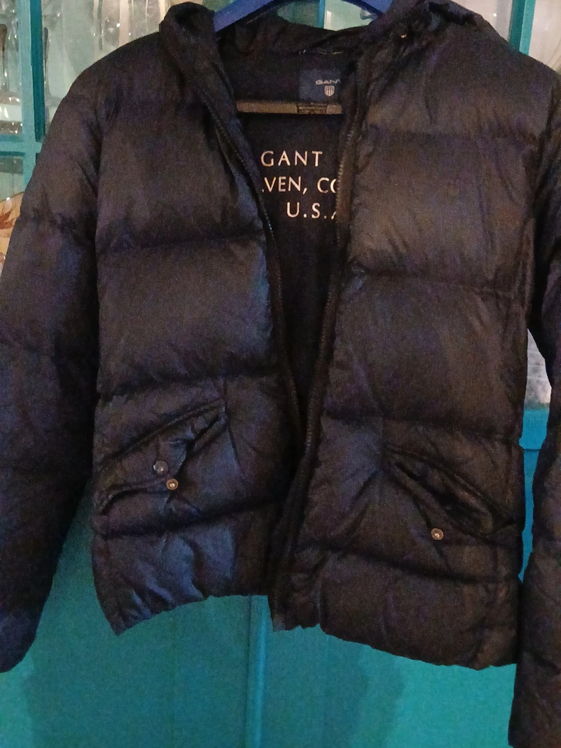 Svart pufferjacka från GANT - 1