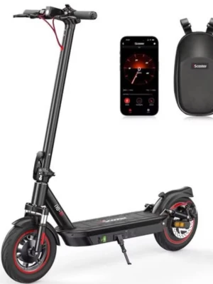 Snabb elscooter 40 km/h, iScooter i10, bra skick - 🛴 iScooter i10 elscooter Kraftfull och smidig scooter med upp till 40 km/h toppfart och 40–45 km räckvidd! 🔋 15Ah batteri | ⚡ 42V | 💡 LED-ljus fram & bak 🛑 E-ABS + skivbromsar fram & bak | 🌧️ IP54 vattenskydd 💪 Klarar backar upp till 17° | Maxvikt 120 kg | Hopfällbar  ✅ Använd 6 månader, i fint skick! Perfekt för pendling eller fritid. Färdig att köra!