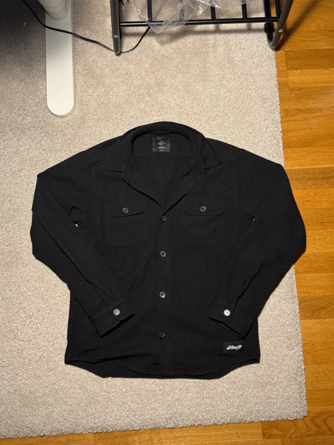 Svart overshirt från Nimbus, unisex S