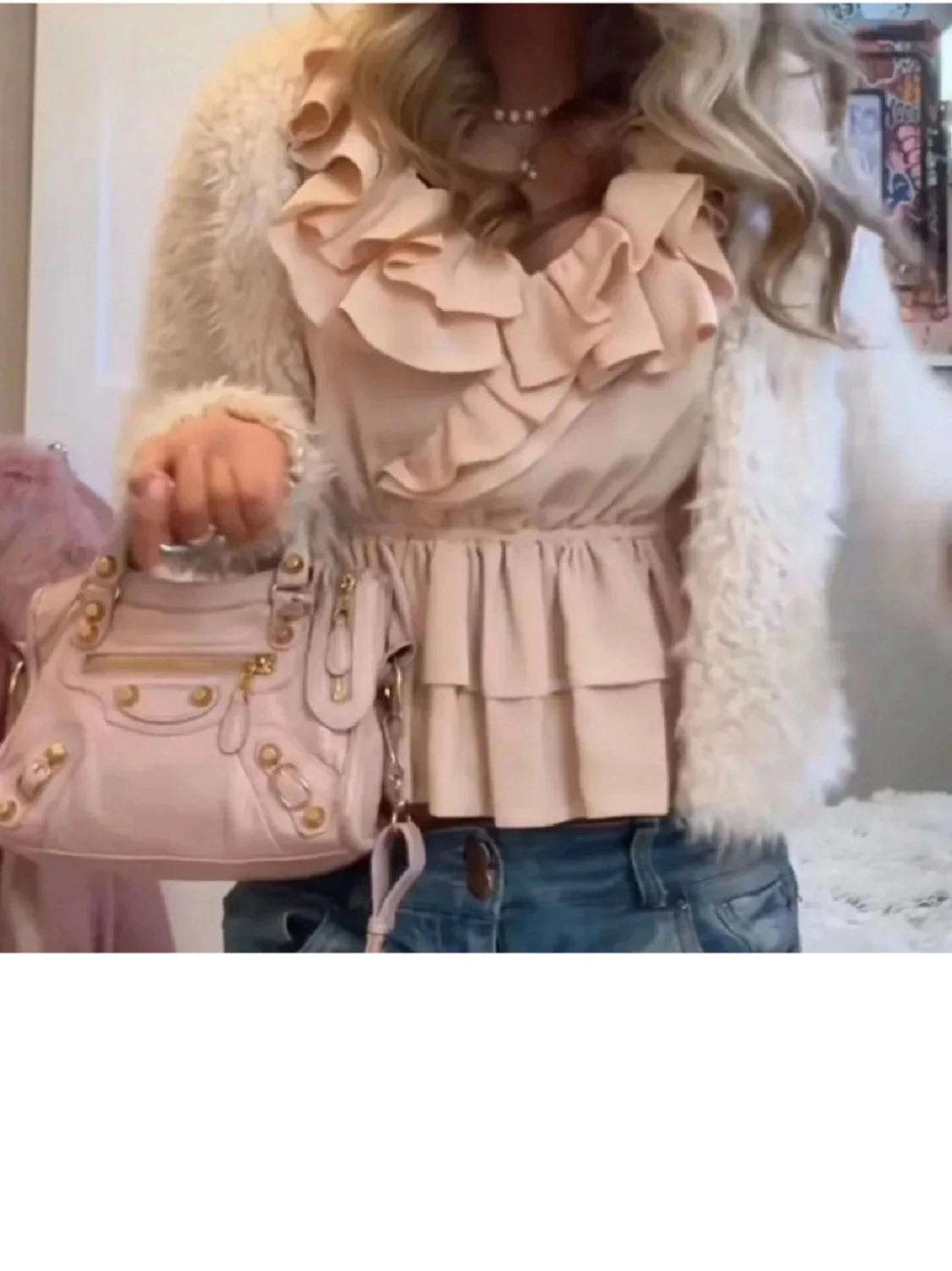 Snygg volang blus💖 - 1