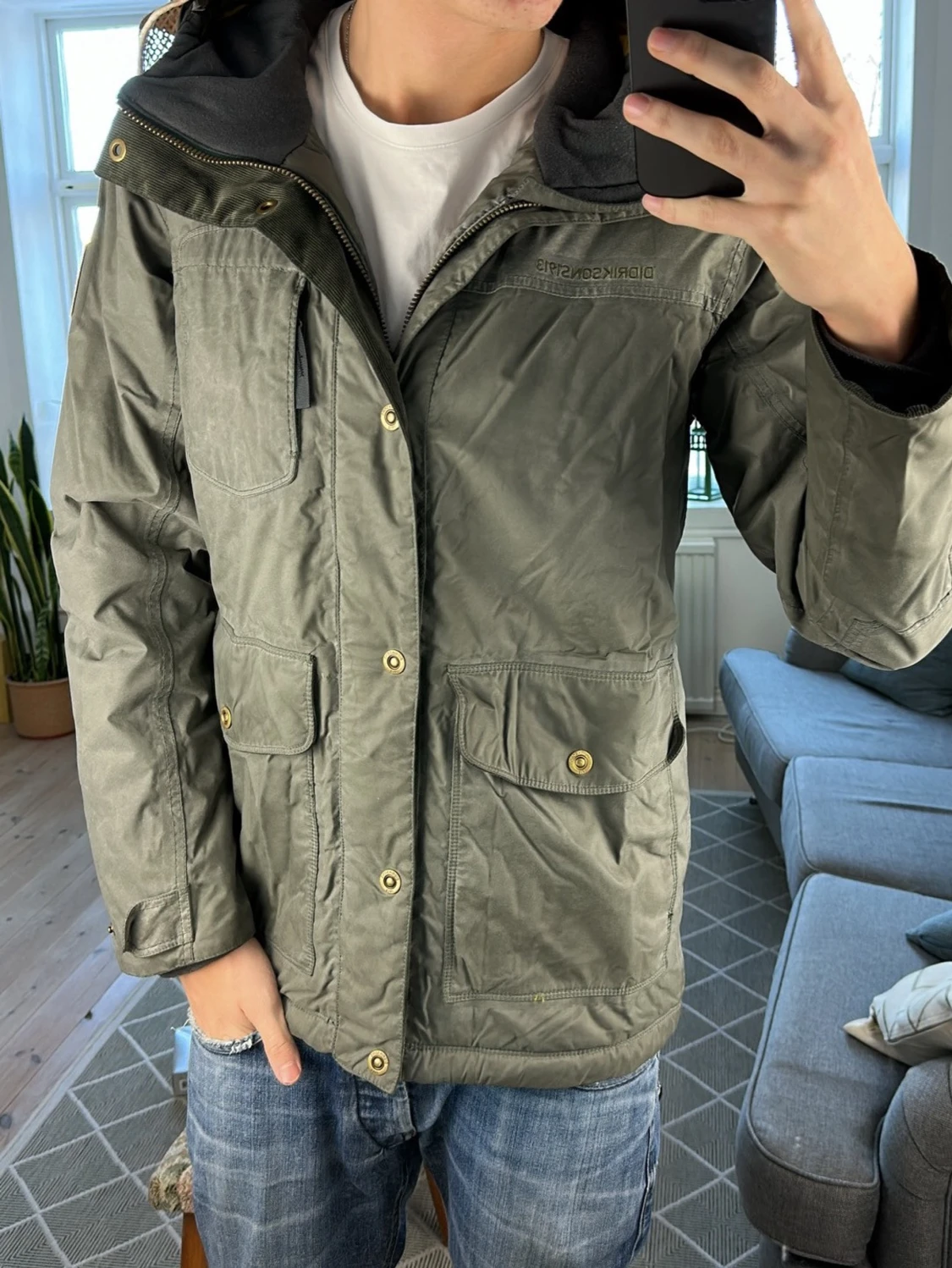 Parkas jacka olivgrön - 1