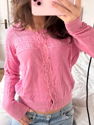 Kofta!  - Snygg rosa kofta