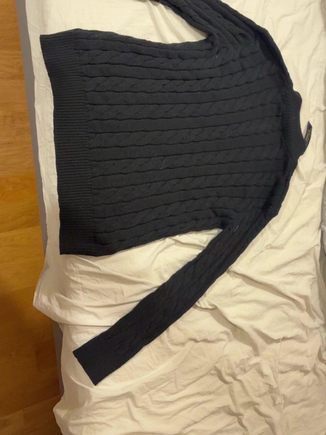 Svart stickad tröja Polo Ralph Lauren - 1