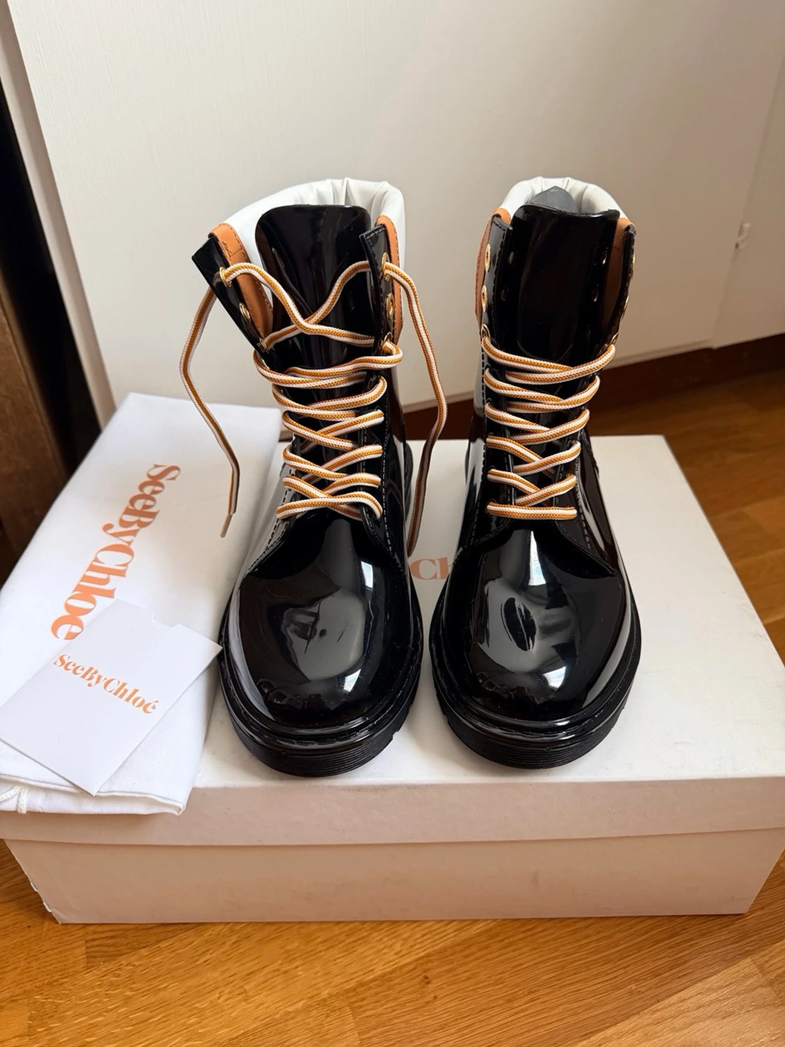 Svarta boots från See By Chloé - 2